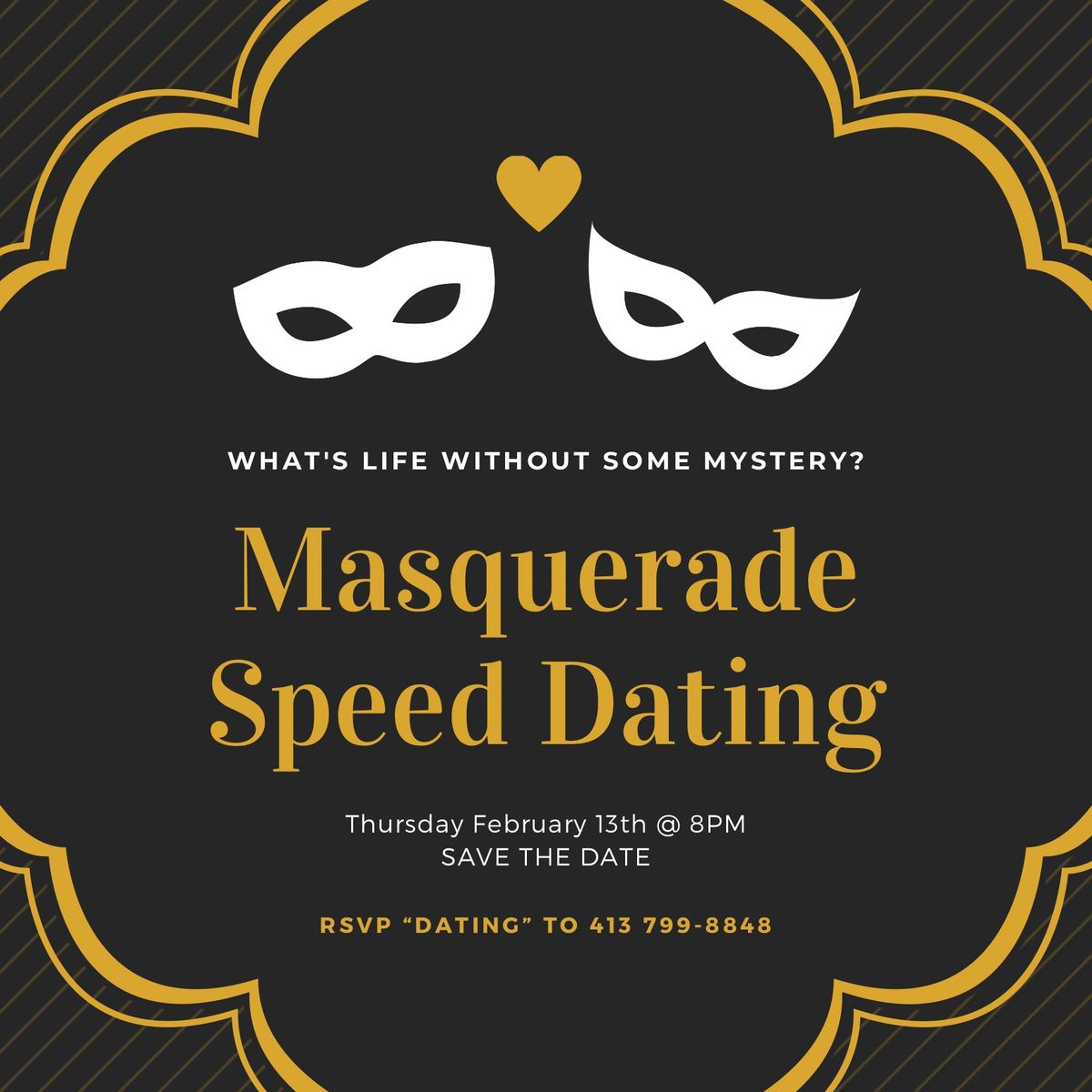 Masquerade Speed Dating 