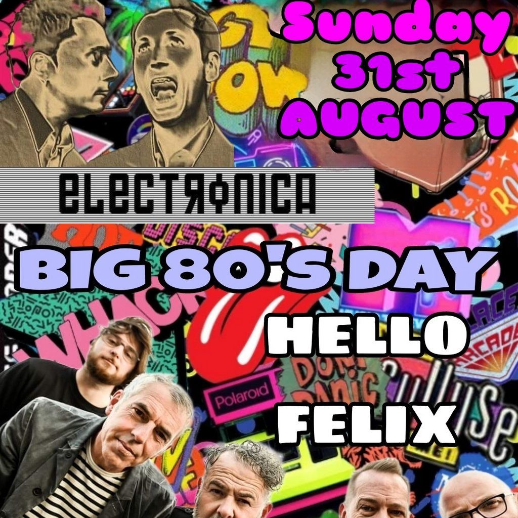 Big 80s Day Pop Up Beer Garden!