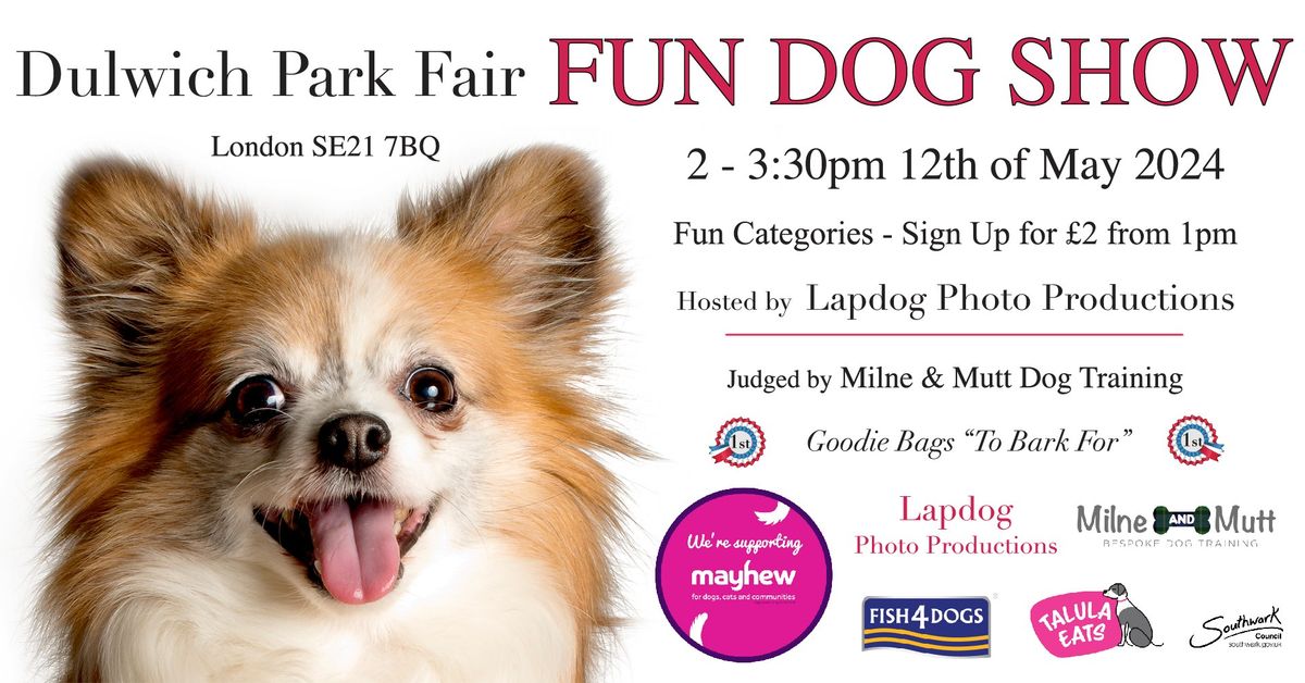 Dulwich Park Fair Fun Dog Show
