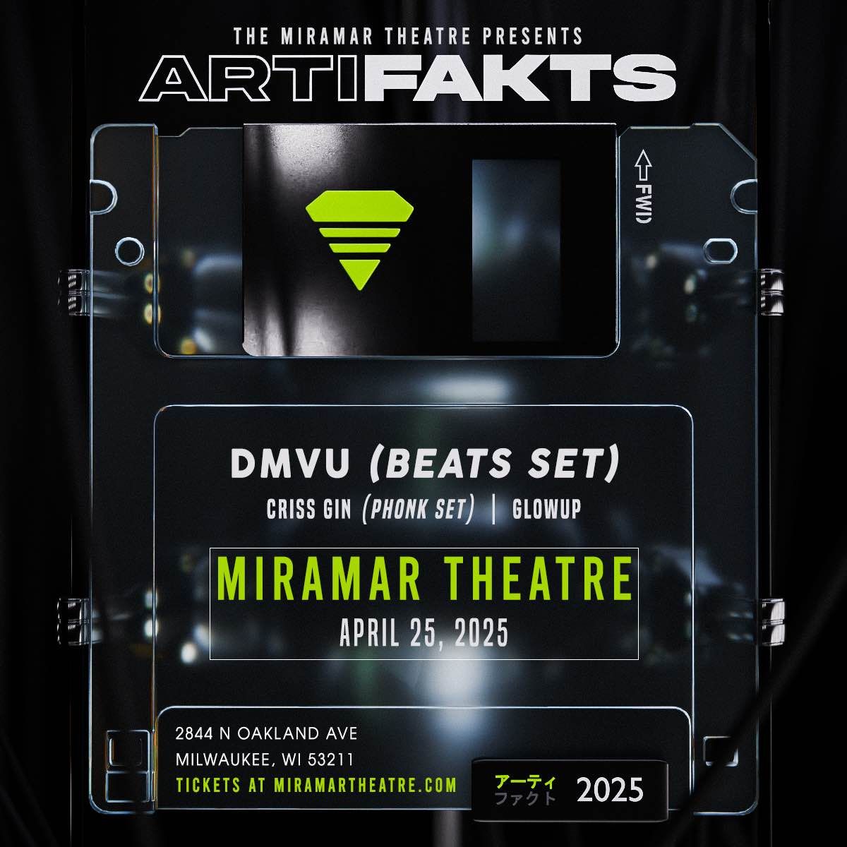 Artifakts at Majestic Theatre - Madison