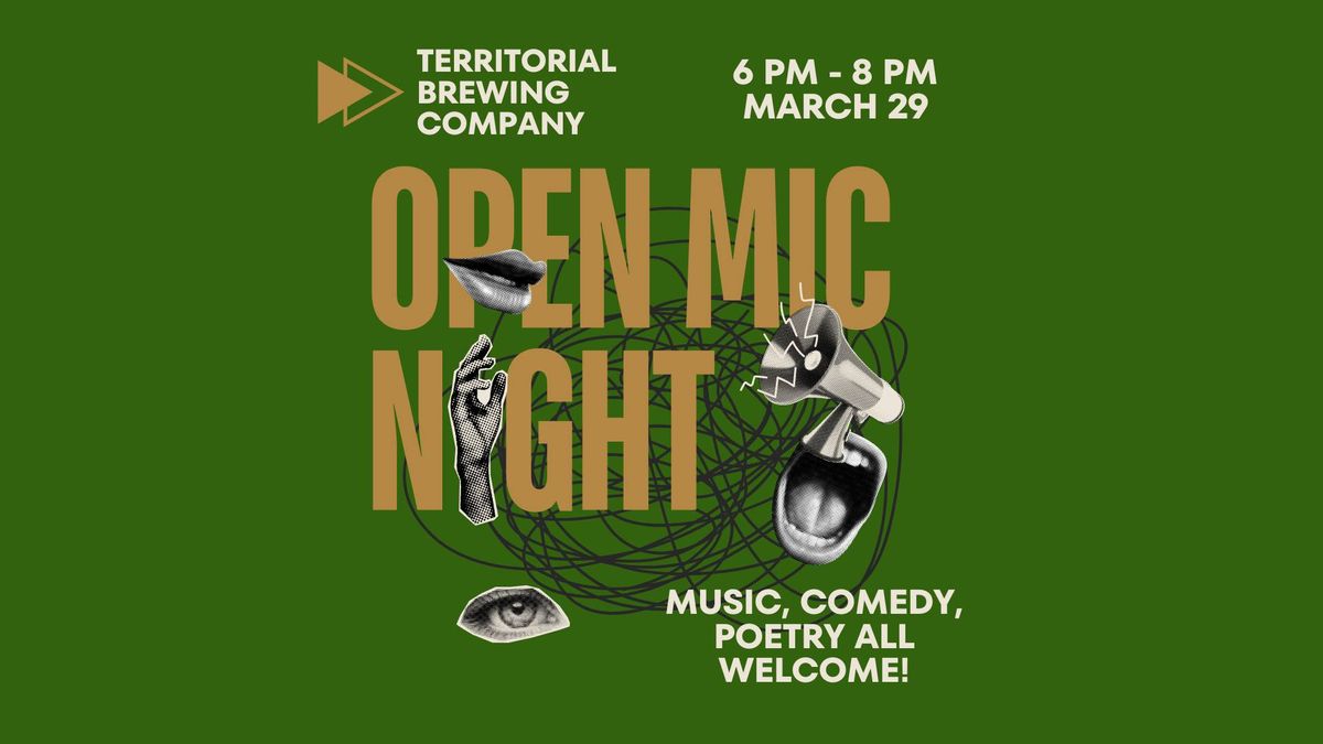 Open Mic Night at TBC! \ud83c\udfb6