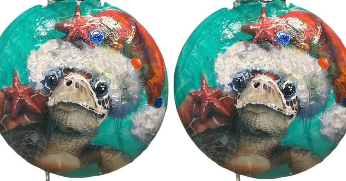 "Nicky" The Sea Turtle Ornament Workshop