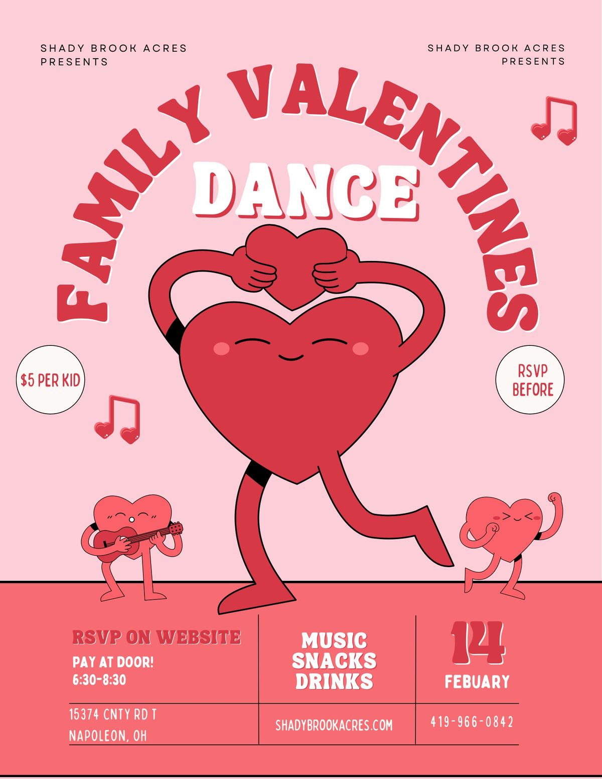 Family Valentine\u2019s Dance!