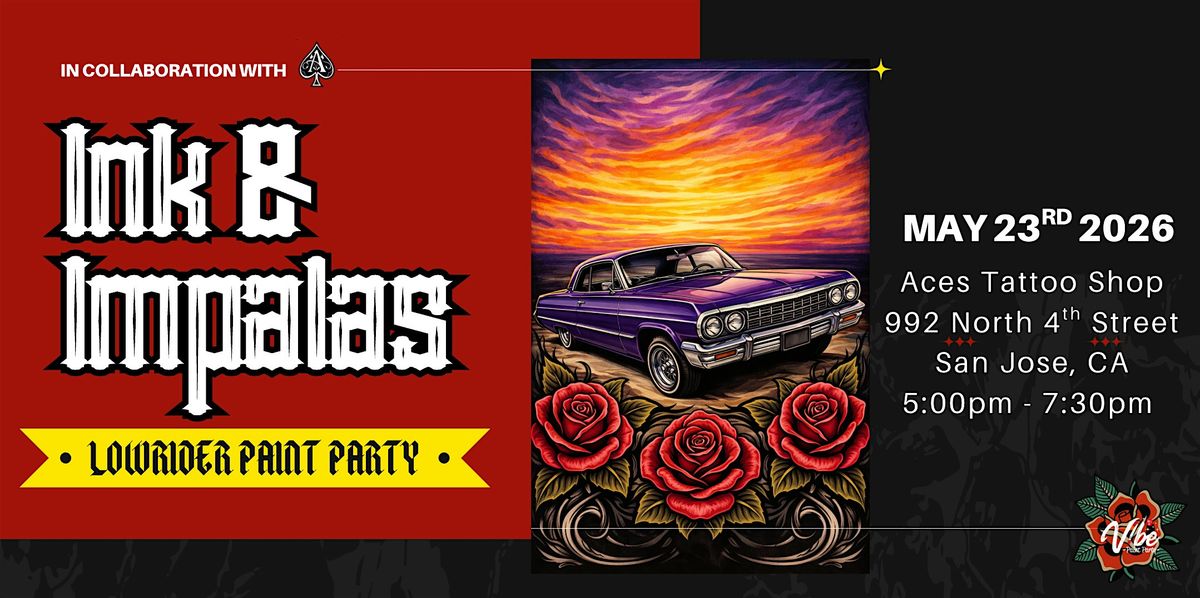 Ink & Impalas: Lowrider Paint Party