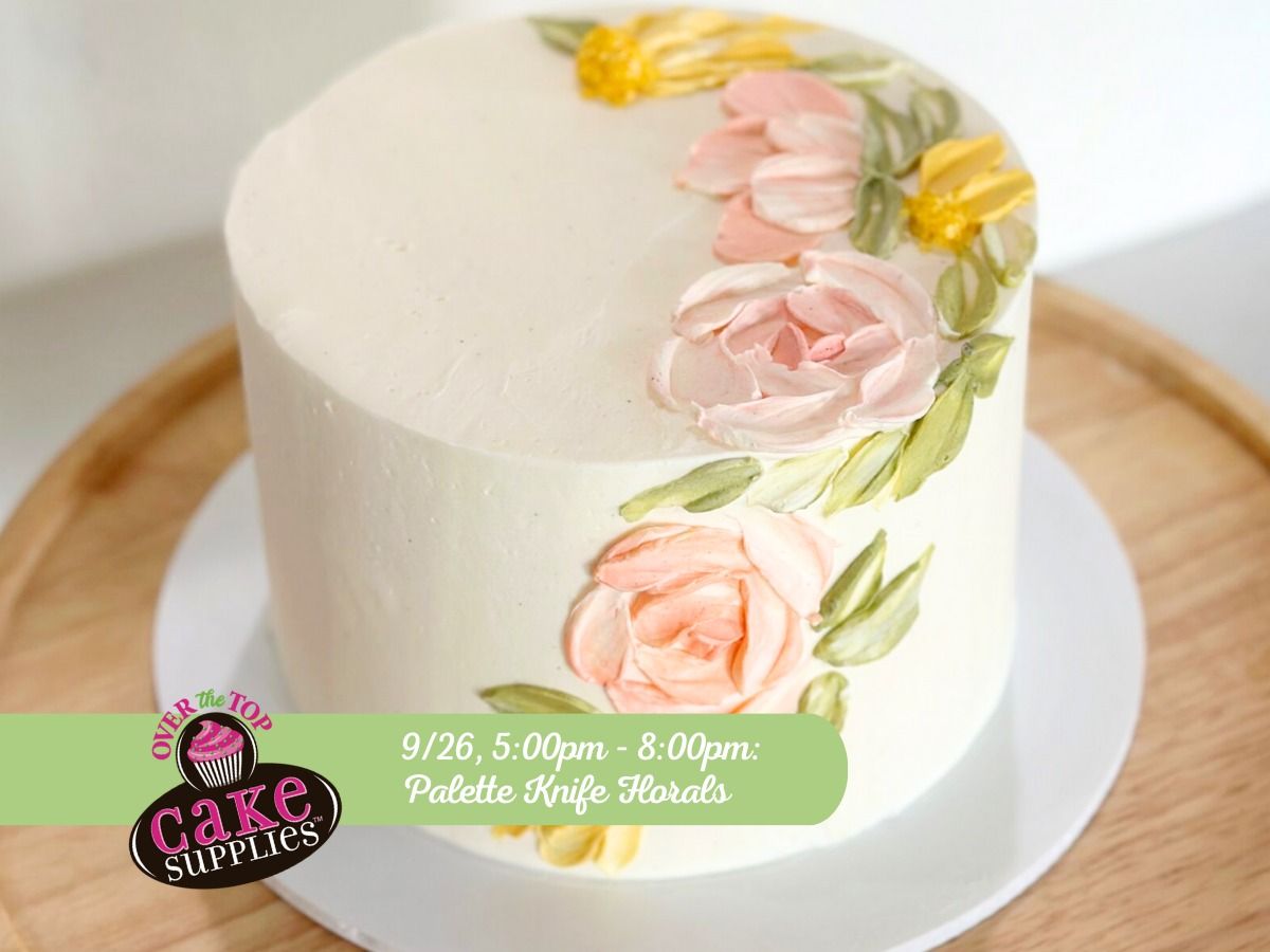 BUTTERCREAM 101 - PALETTE KNIFE FLORALS 