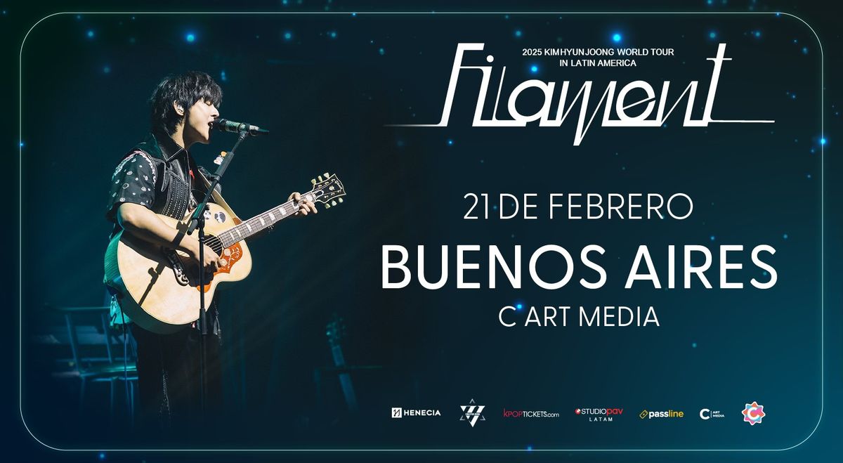 2025 KIMHYUNJOONG TOUR <Filament> - Buenos Aires