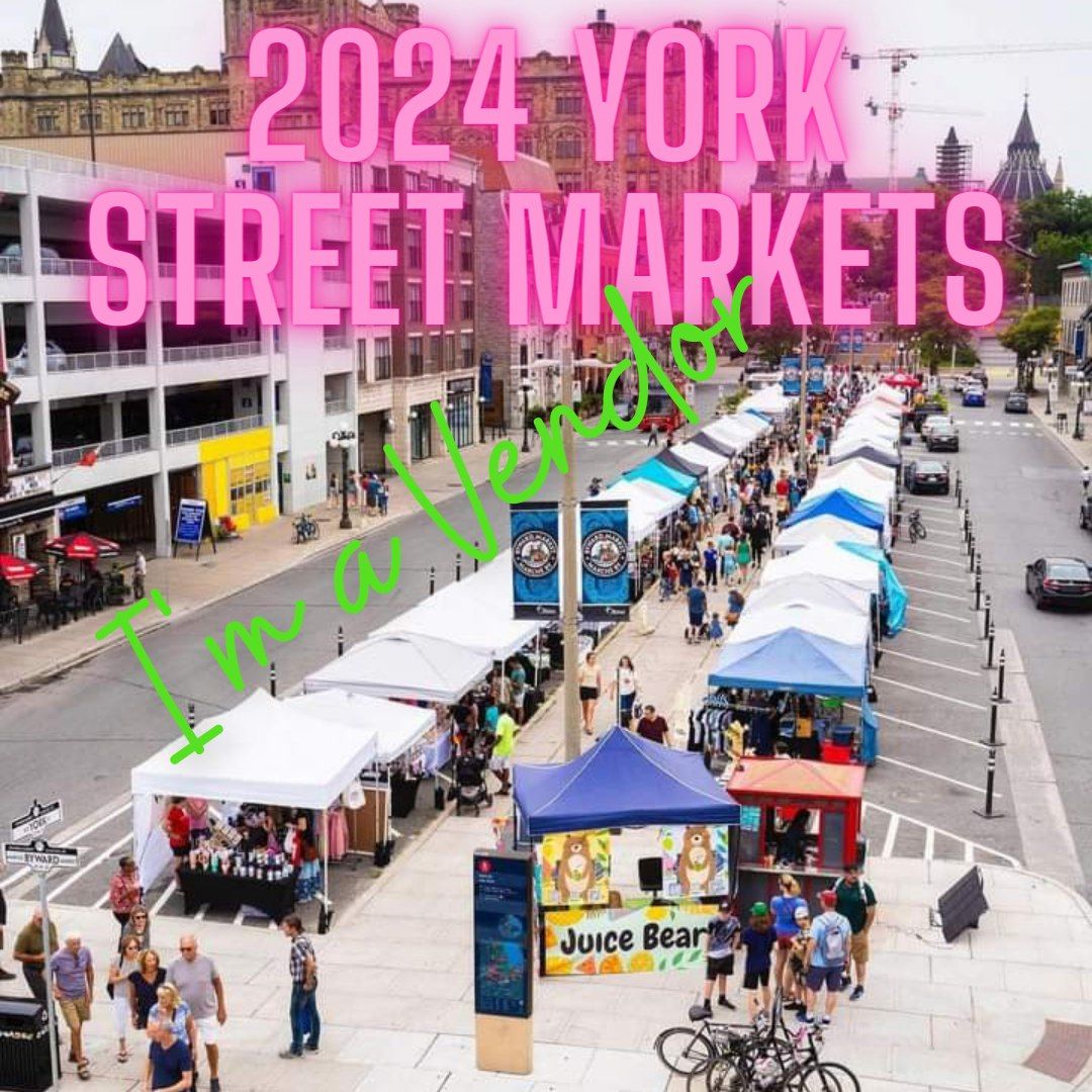 Exposant - 2024 York Street Markets