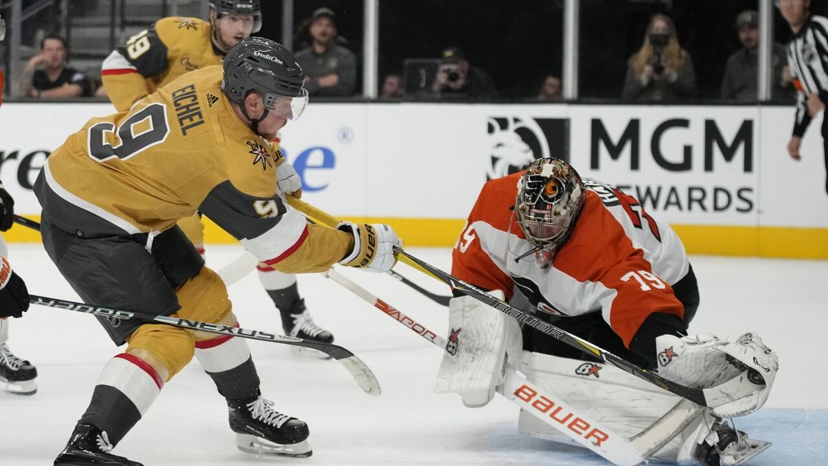 Vegas Golden Knights at Philadelphia Flyers at Wells Fargo Center-PA