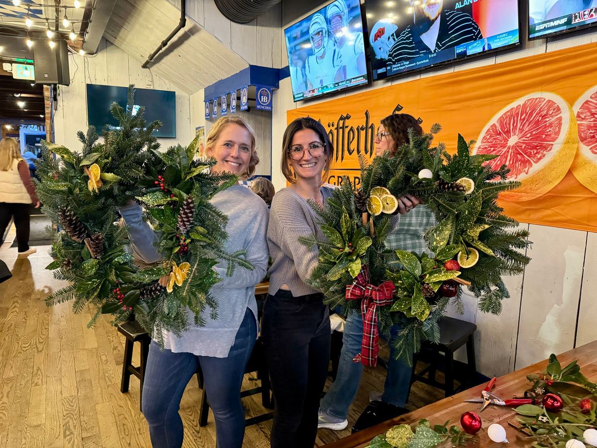 Holiday Wreaths With Raun! (Class #1)