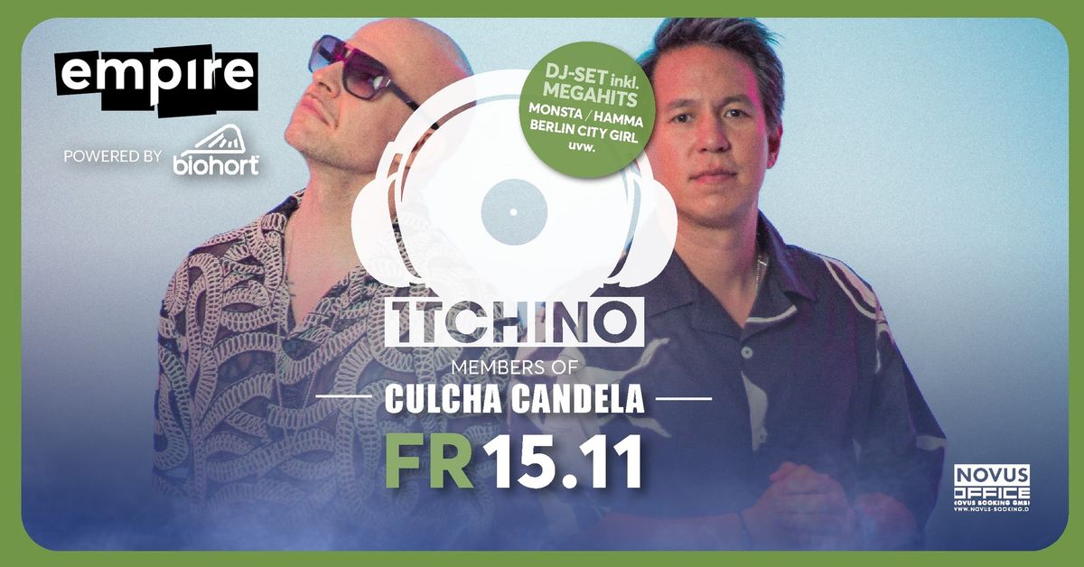 ITCHINO - Members of Culcha Candela live | FR 15.11.