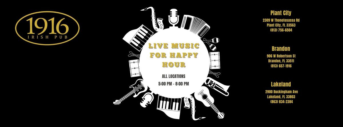 Live Music for Happy Hour 