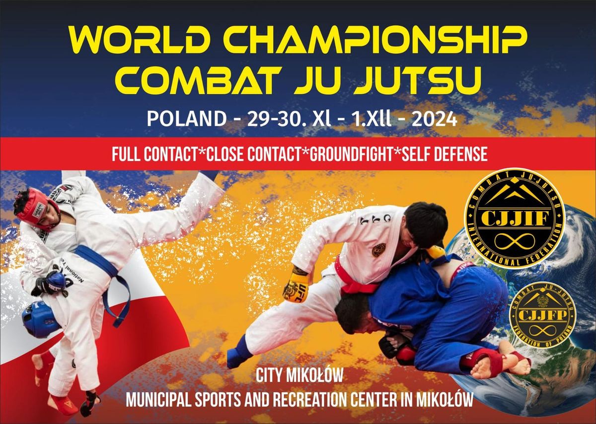 XIII COMBAT JU-JUTSU WORLD CHAMPIONSHIP! 28.11 - 01.12.2024 Poland