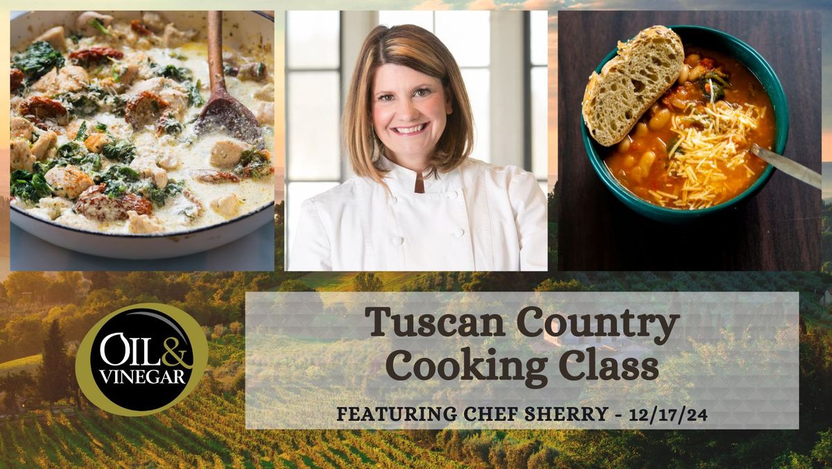 Flavors of Florence: Tuscan-Inspired Cooking with Chef Sherry