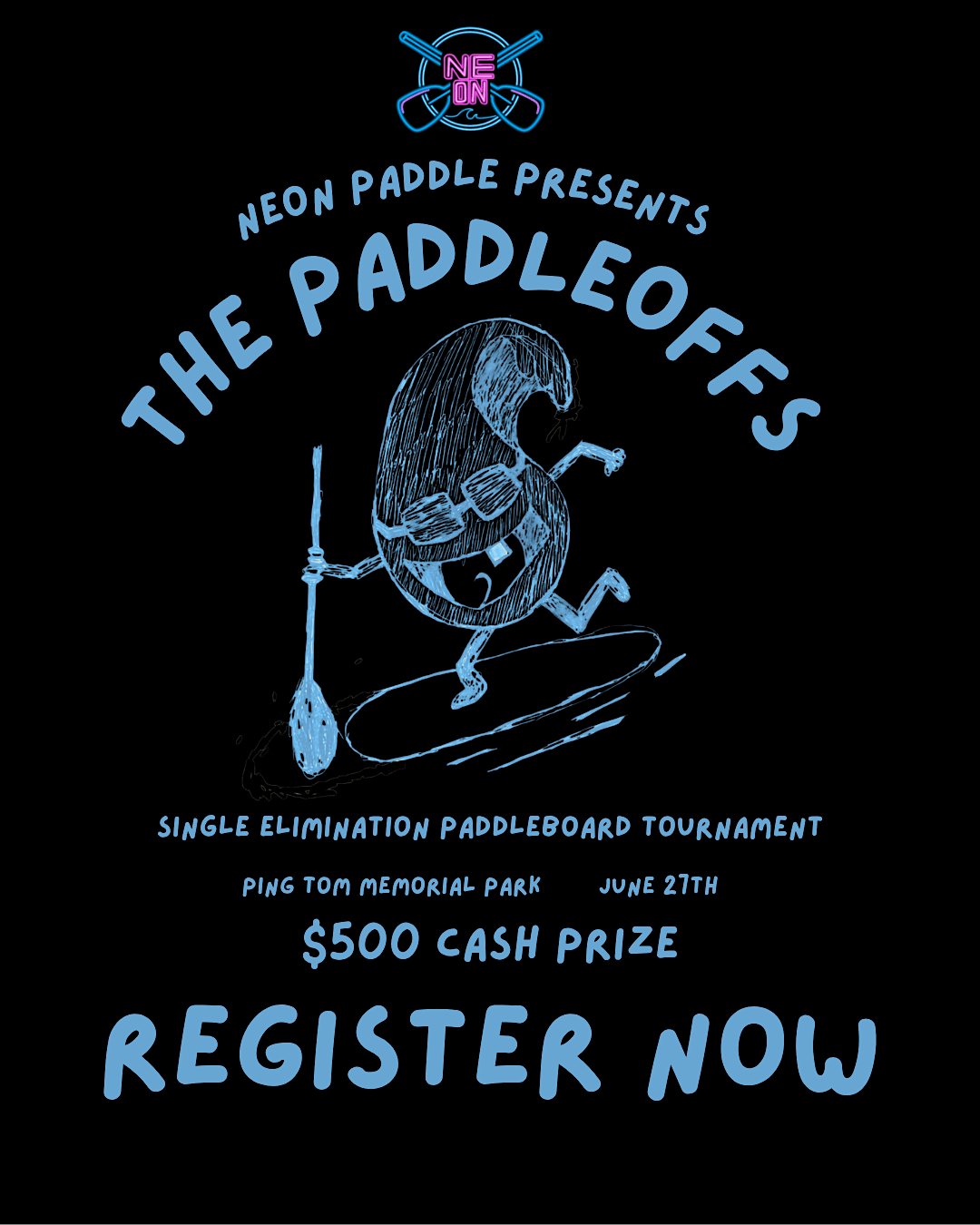 The Paddleoffs - Single Elimination Paddleboard Race Tournament