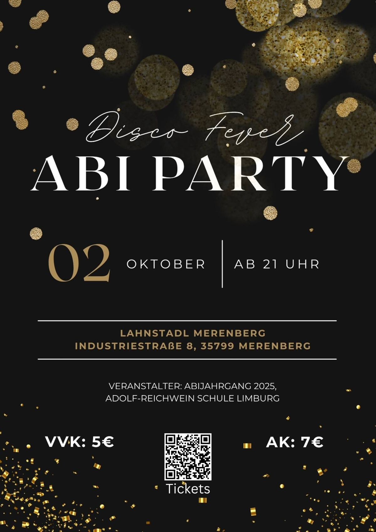 Abi-Party der Adolf-Reichwein-Schule