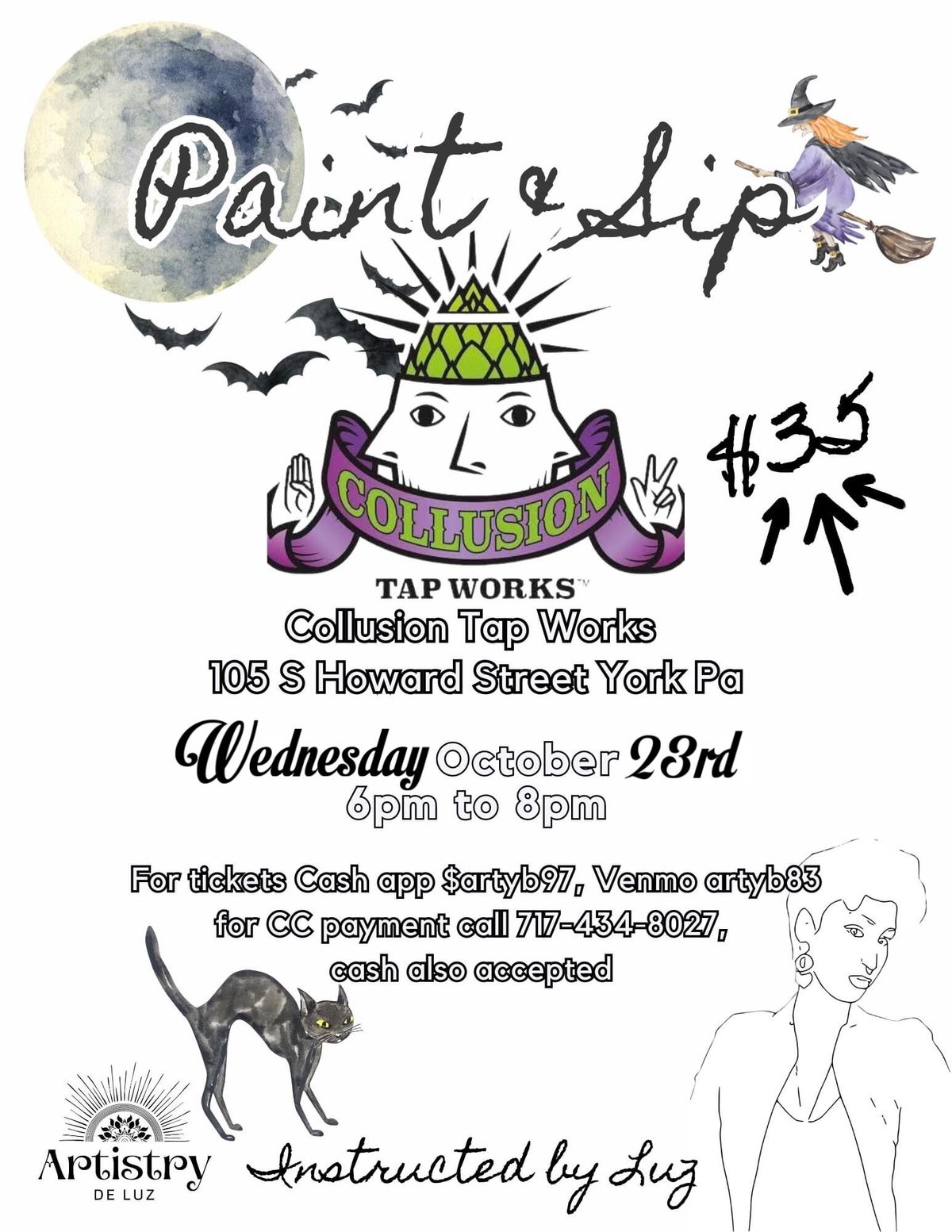 Paint & Sip with Artistry de Luz