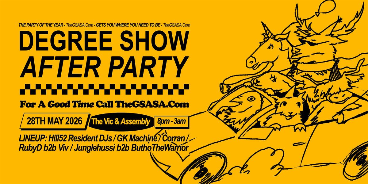 Degree Show After Party 2026