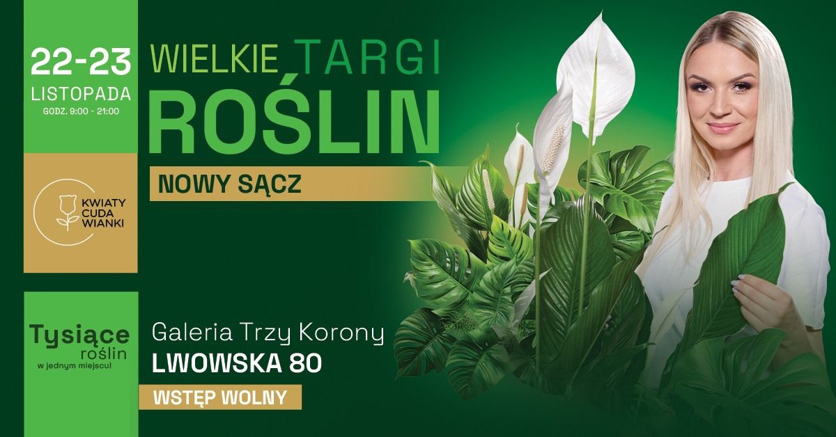 Wielkie Targi Ro\u015blin Nowy S\u0105cz \ud83e\udeb4\u203c\ufe0f