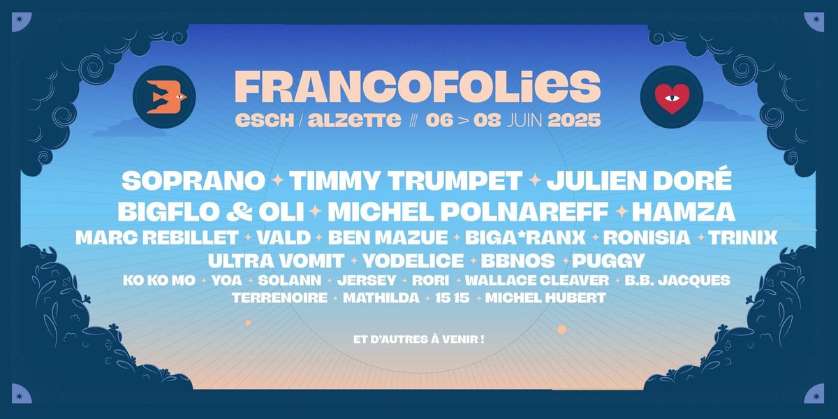 \u26a1 FRANCOFOLIES ESCH\/ALZETTE 2025 \u26a1