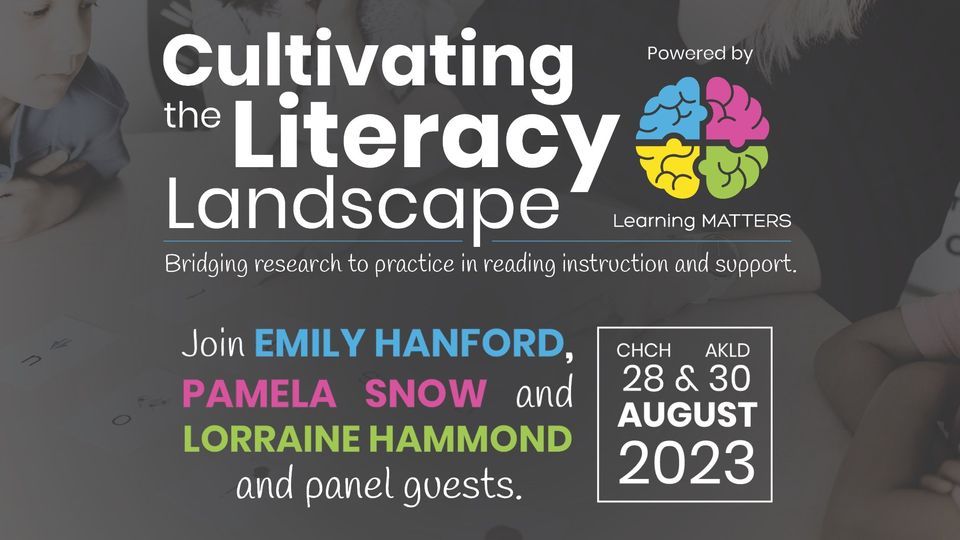 Cultivating the Literacy Landscape - AUCKLAND