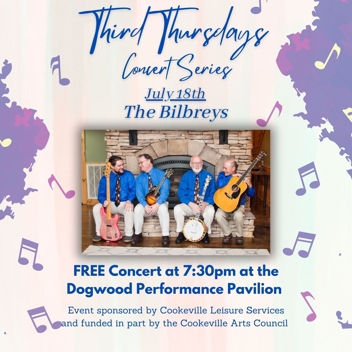 Third Thursday in the Park Concert Series: The Bilbreys