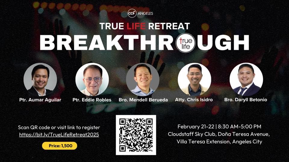 True Life Retreat: Breakthrough