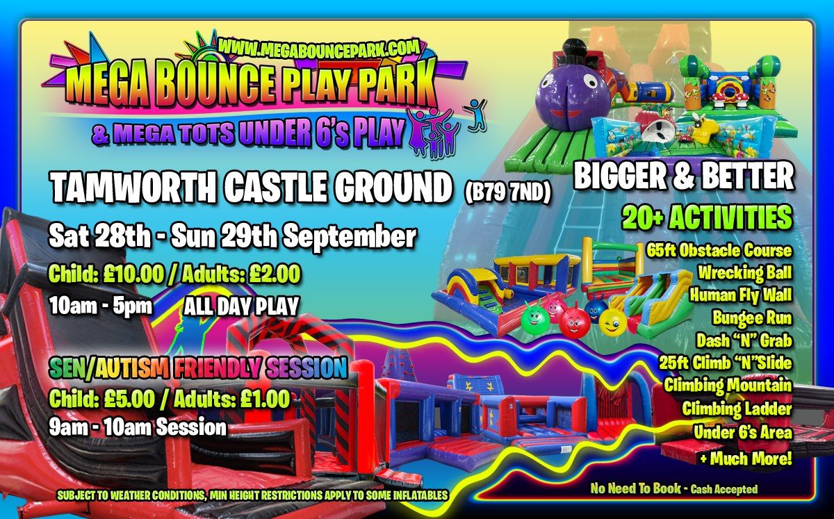 Mega Bounce Play Park - Tamworth Castle Ground