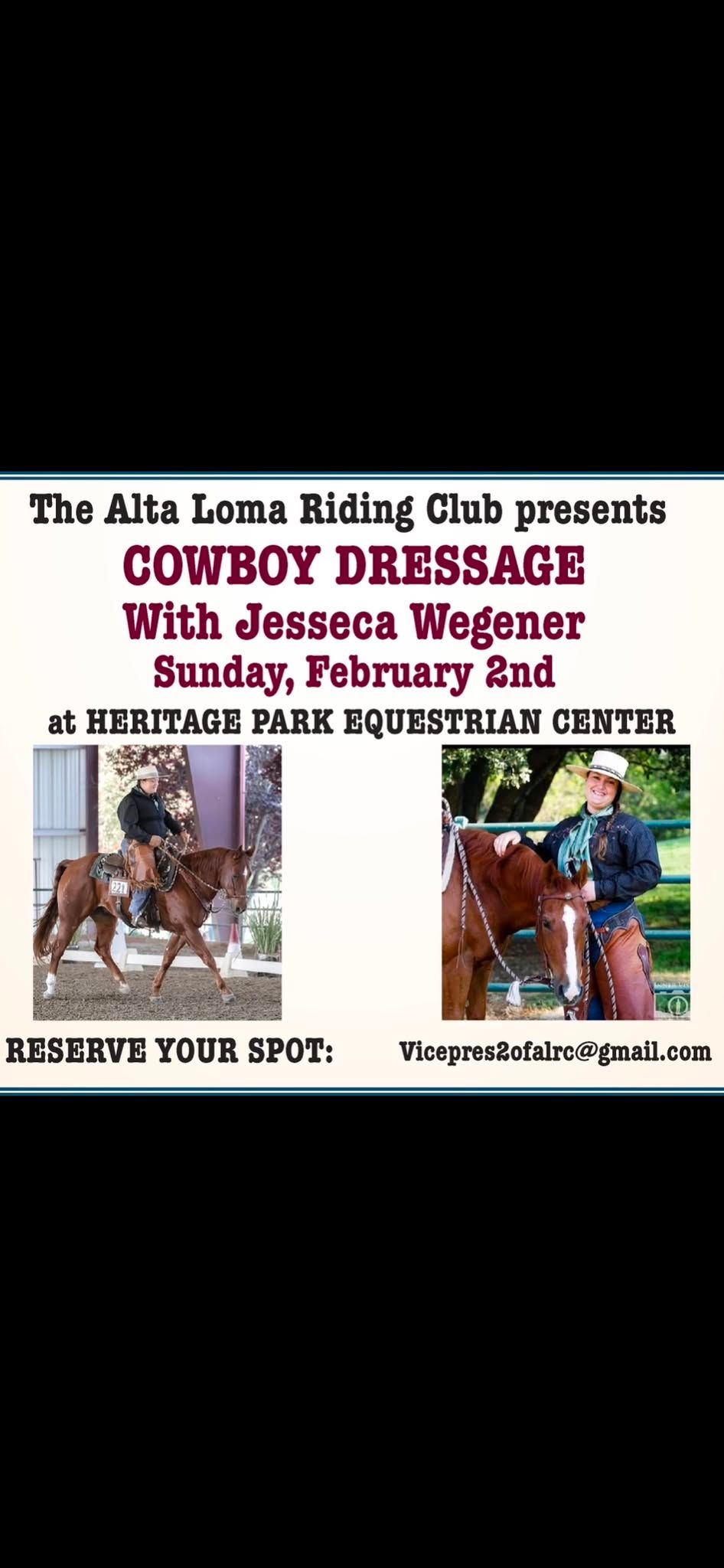 Cowboy Dressage with Jesseca Wegener