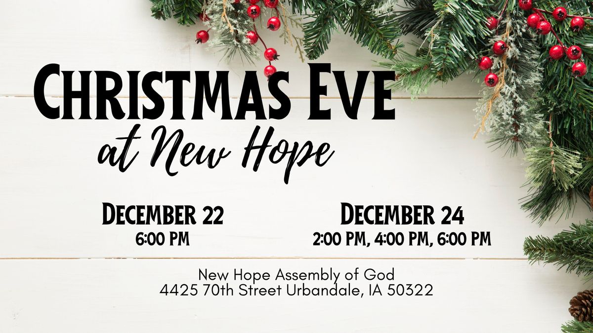 Christmas Eve Services