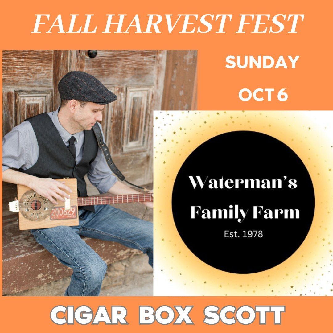 Cigar Box Scott @ Fall Harvest Fest - Waterman's Family Farm