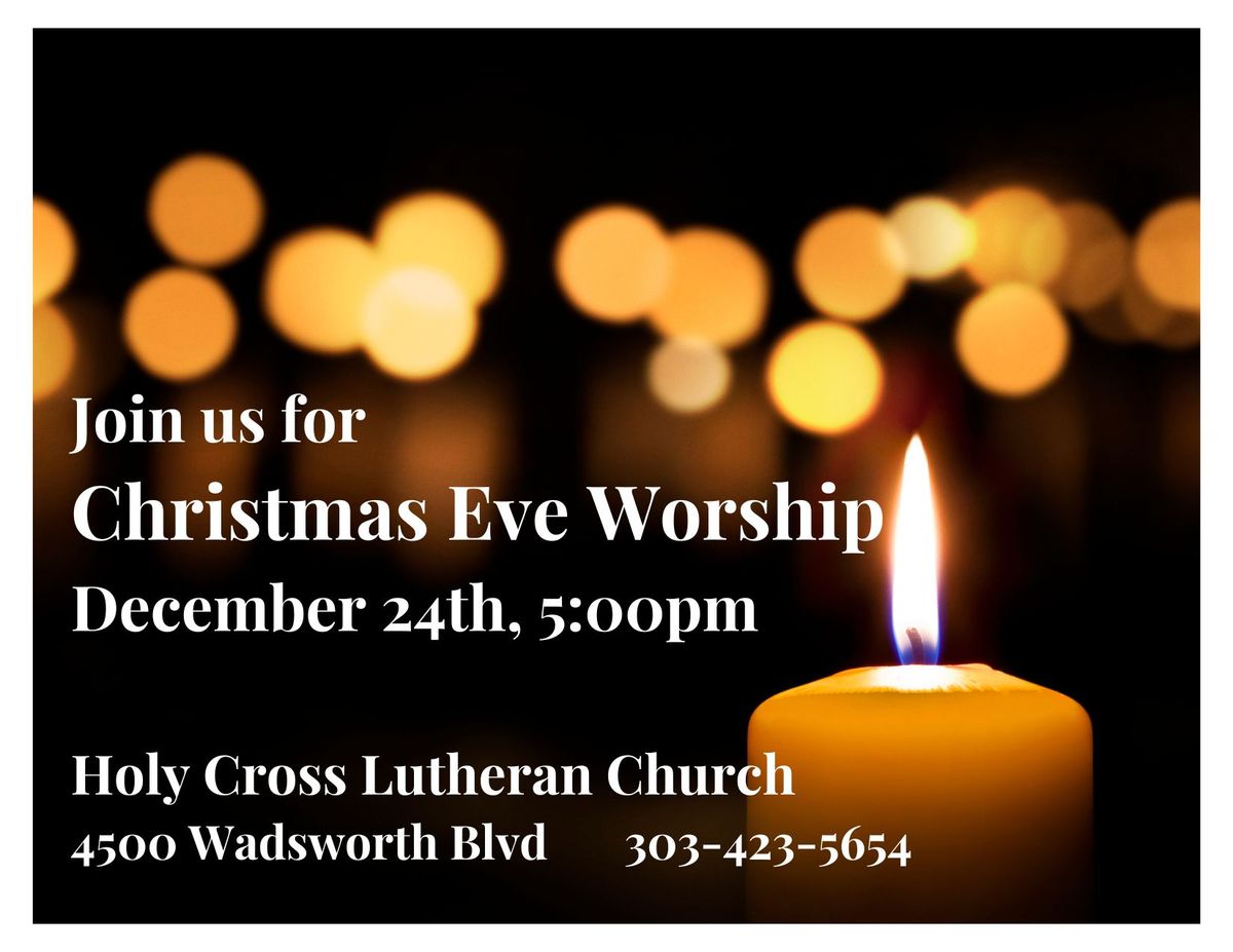 Christmas Eve Worship service