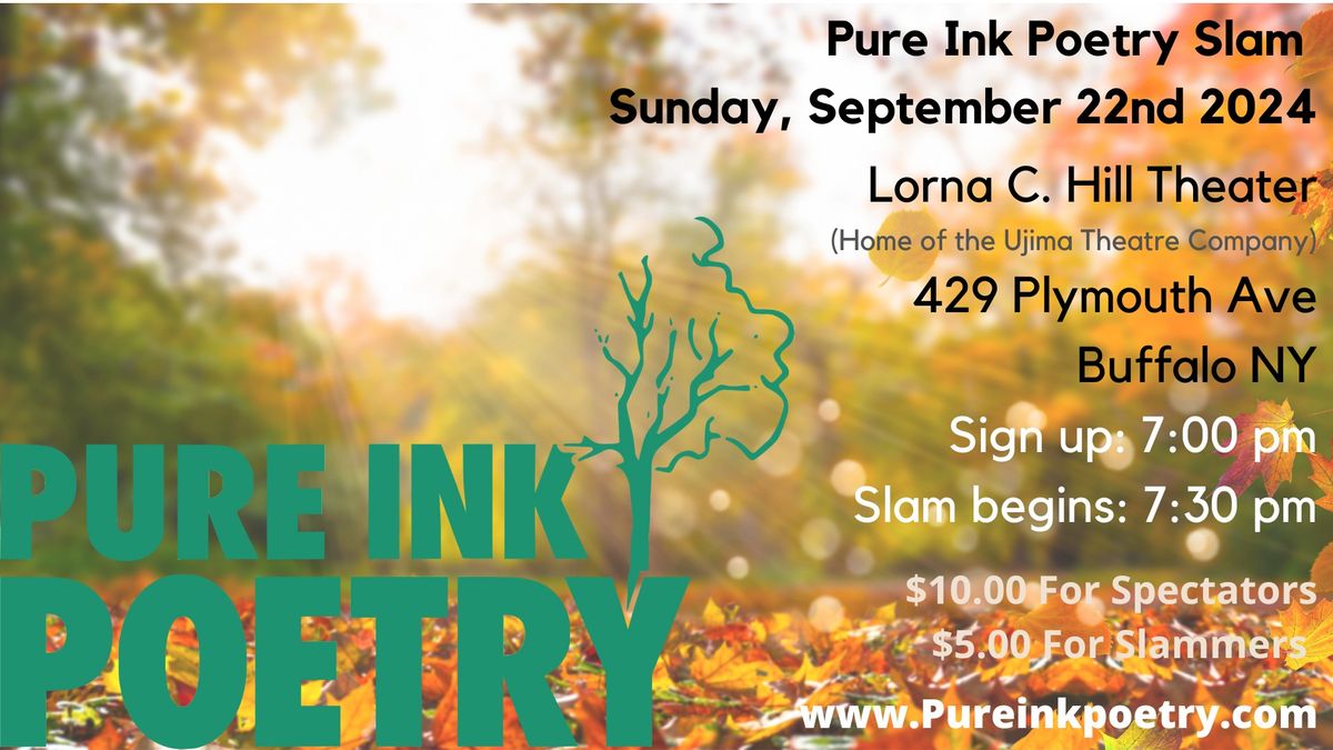 Pure Ink Poetry Slam September installment