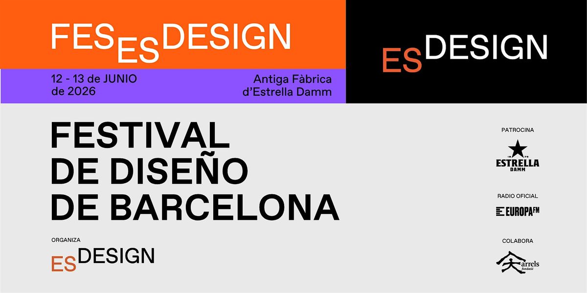 FESesDESIGN 2026 | Festival de Dise\u00f1o de Barcelona