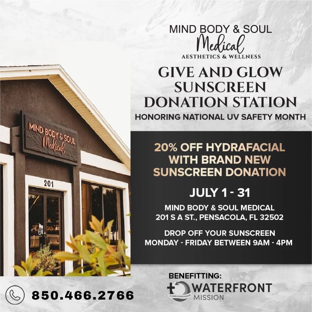 Give & Glow: Sunscreen Donation Station Drive 