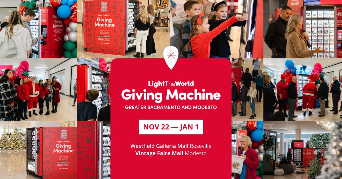 Greater Sacramento (Roseville) Giving Machines 2024