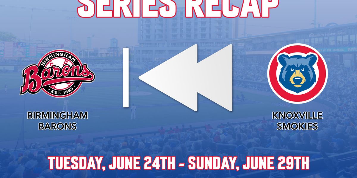 Parking Knoxville Smokies at Birmingham Barons