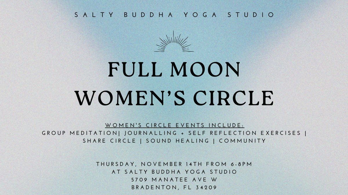 Full Moon Women's Circle