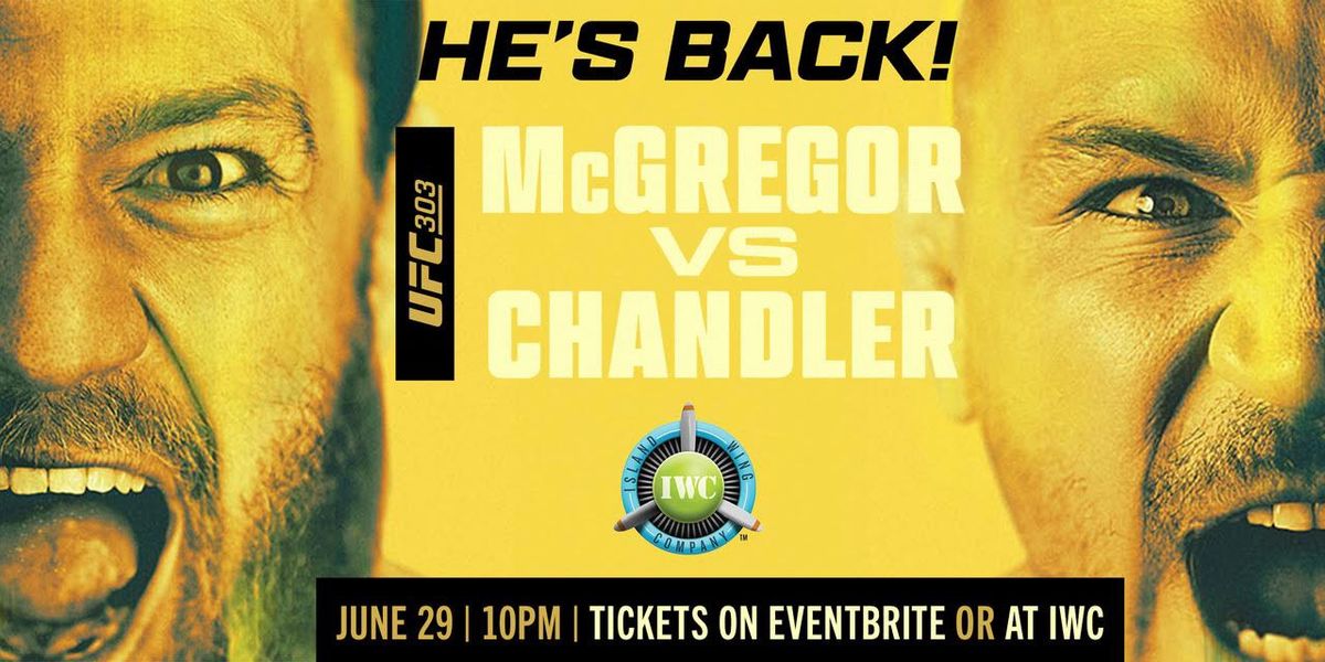 UFC Fight: McGregor vs Chandler 