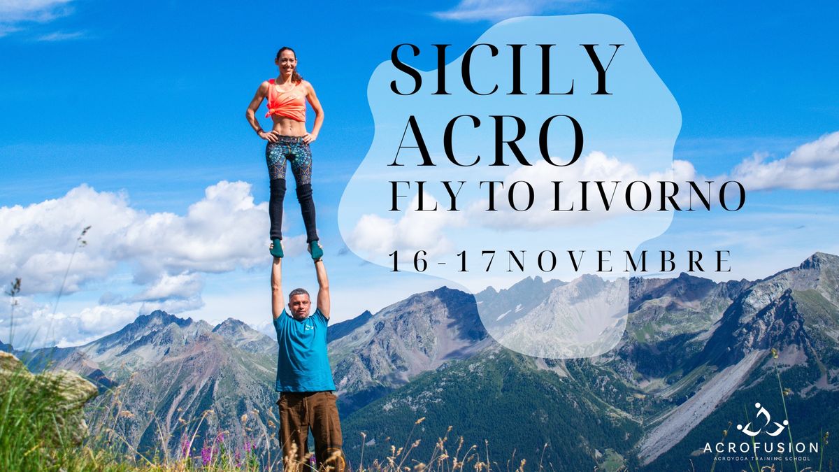 Sicily Acro fly to Livorno