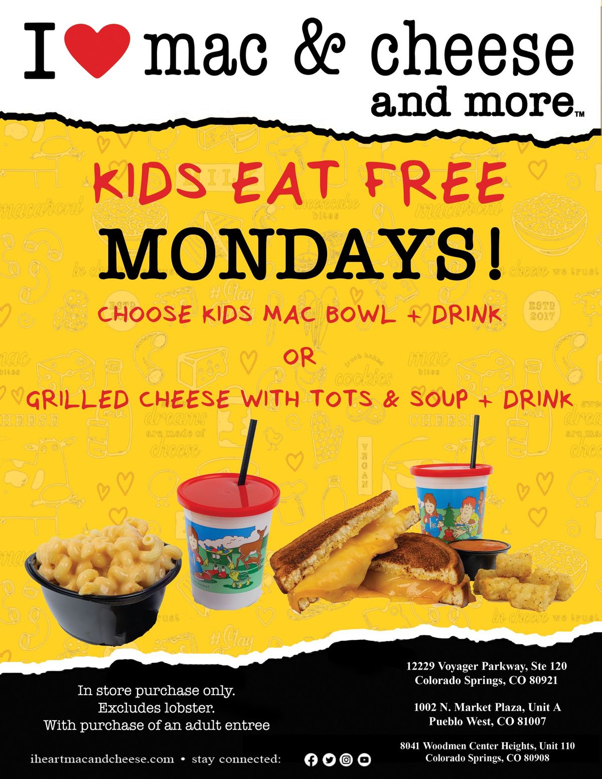 Kids Eat Free Monday