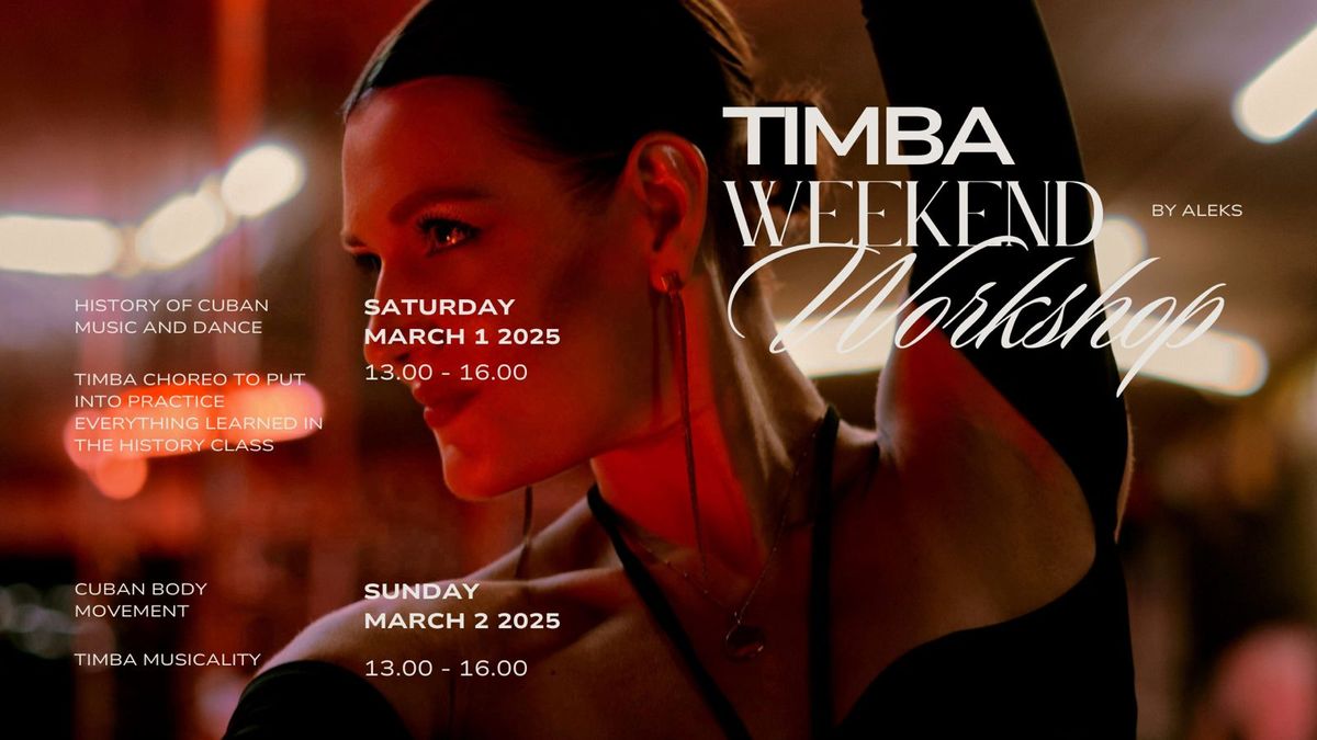 Timba weekend - Cuban music & dance workshops