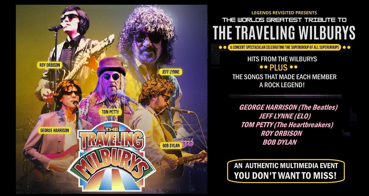 The Worlds Greatest Tribute to The Traveling Wilburys in PALM BEACH GARDENS!