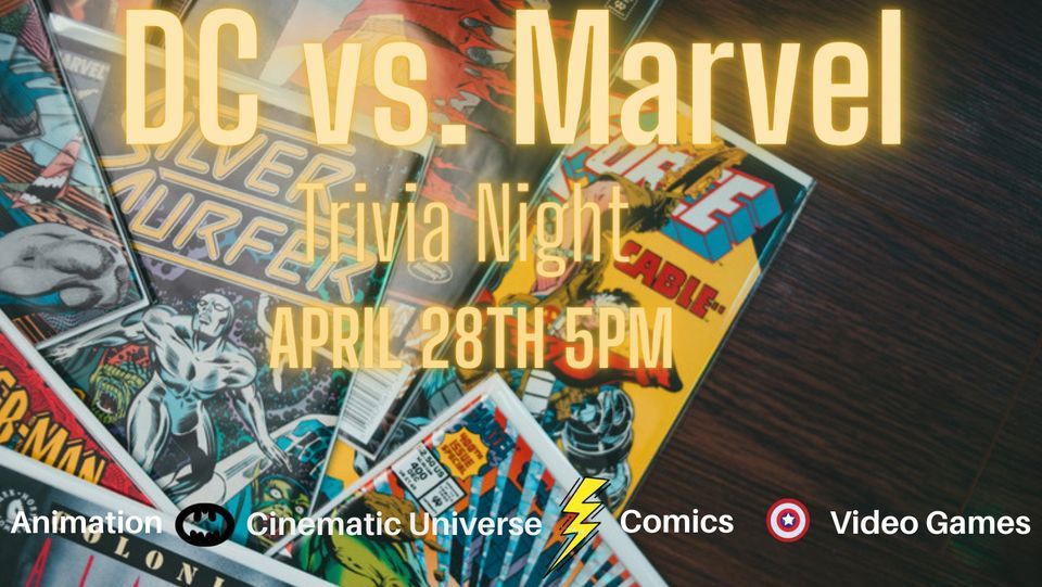 DC Vs Marvel Trivia Night