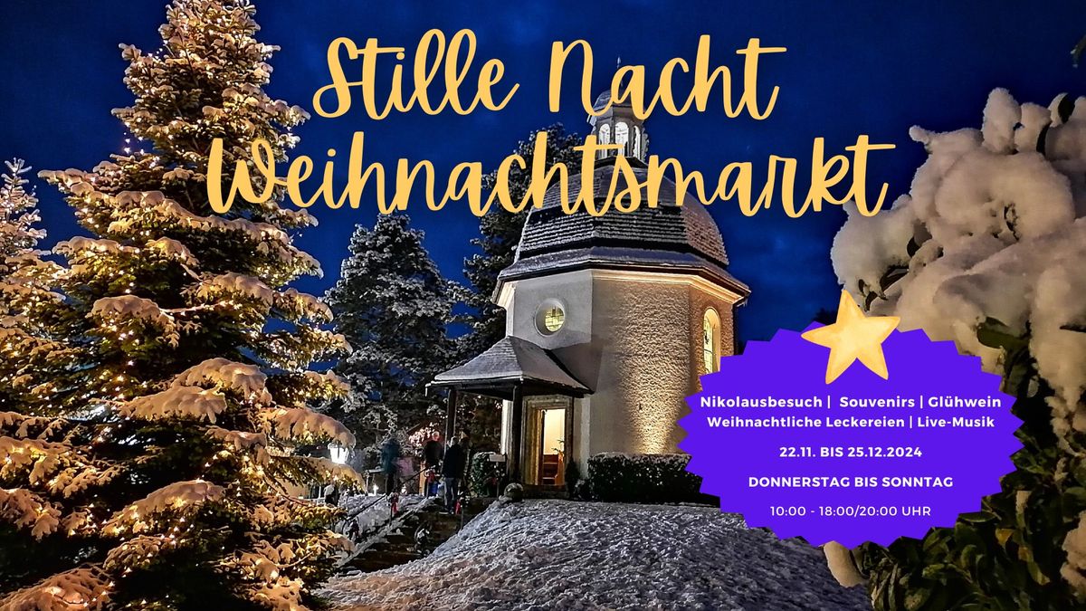 Stille Nacht Weihnachtsmarkt bei der Stille Nacht Kapelle