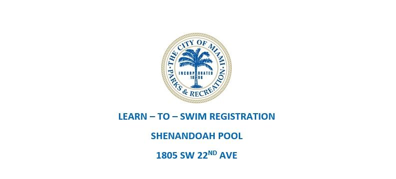 Shenandoah Pool  Preschool Aquatics Tuesday\/Thursday (5:30 p.m.- 6:00 p.m.)