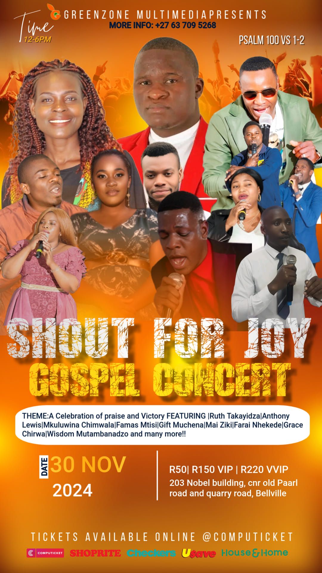 Shout for Joy Gospel Concert