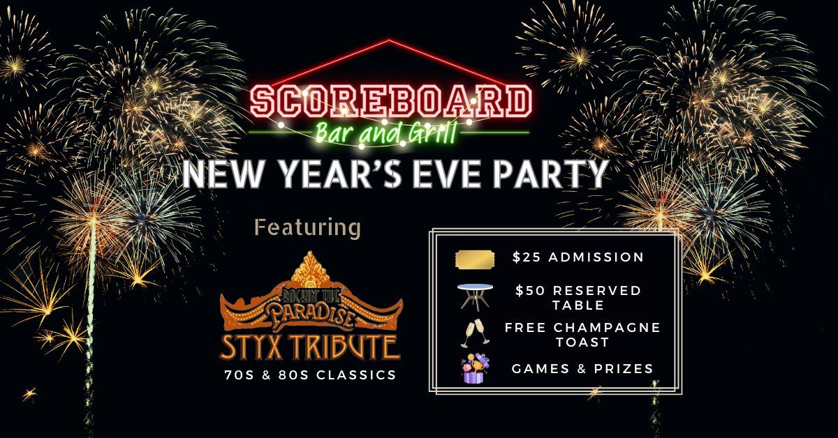 New Years Eve with Styx Tribute 