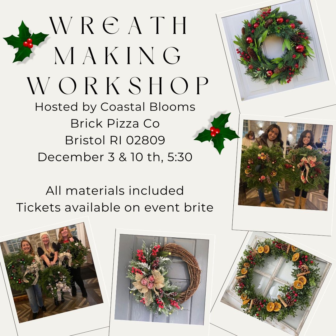 Coastal Blooms Wreath Making Workshop