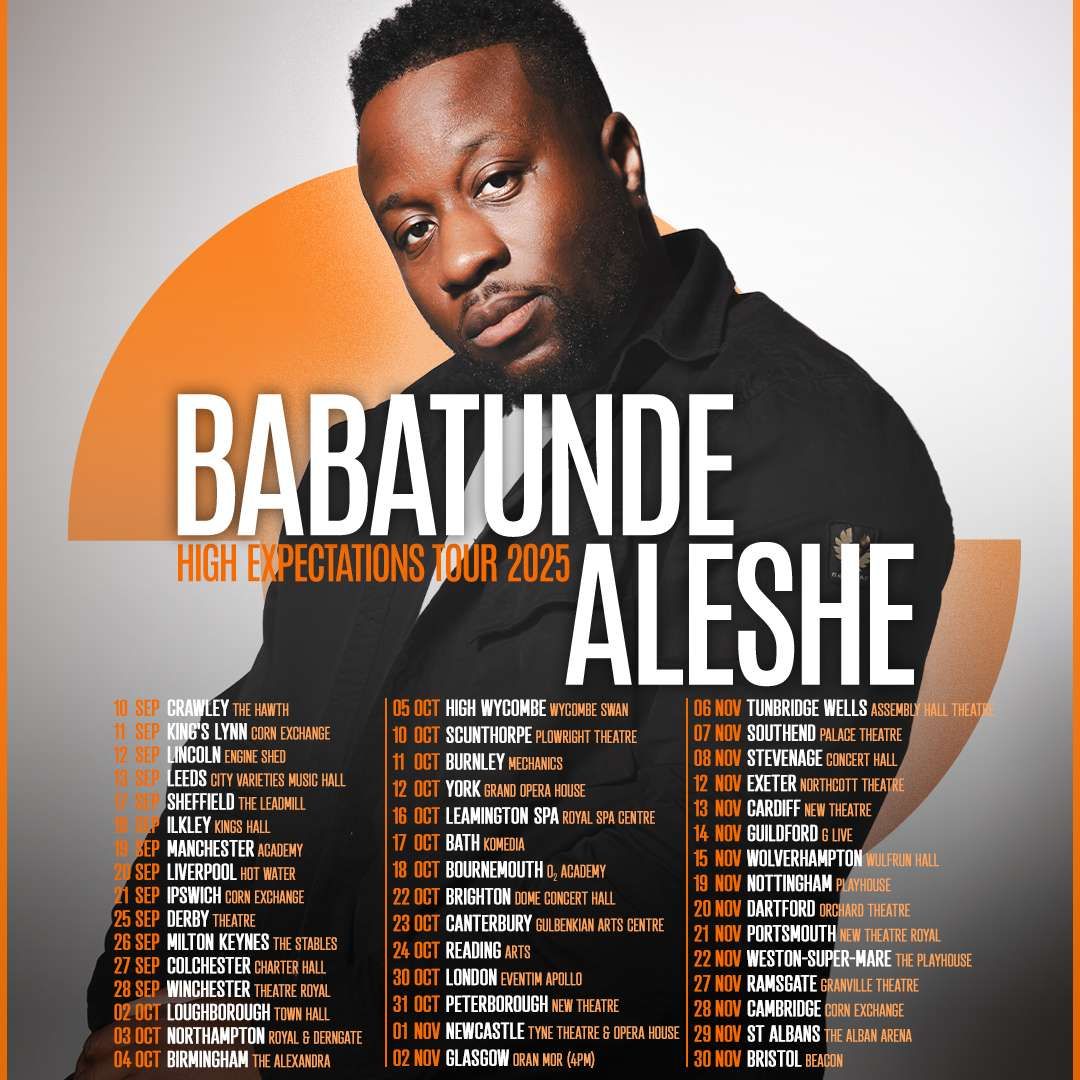 Babatunde Aleshe at Tyne Theatre and Opera House