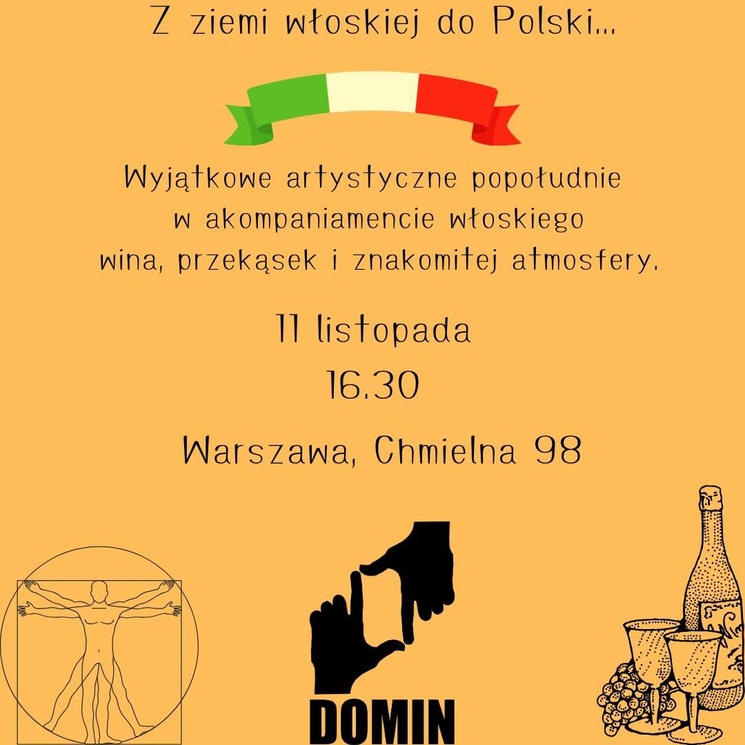 Z ziemi w\u0142oskiej do Polski, artystyczny wiecz\u00f3r